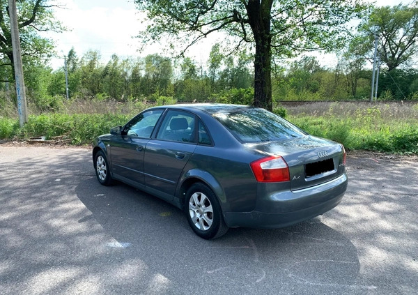 Audi A4 cena 11700 przebieg: 236000, rok produkcji 2001 z Jaworzno małe 106